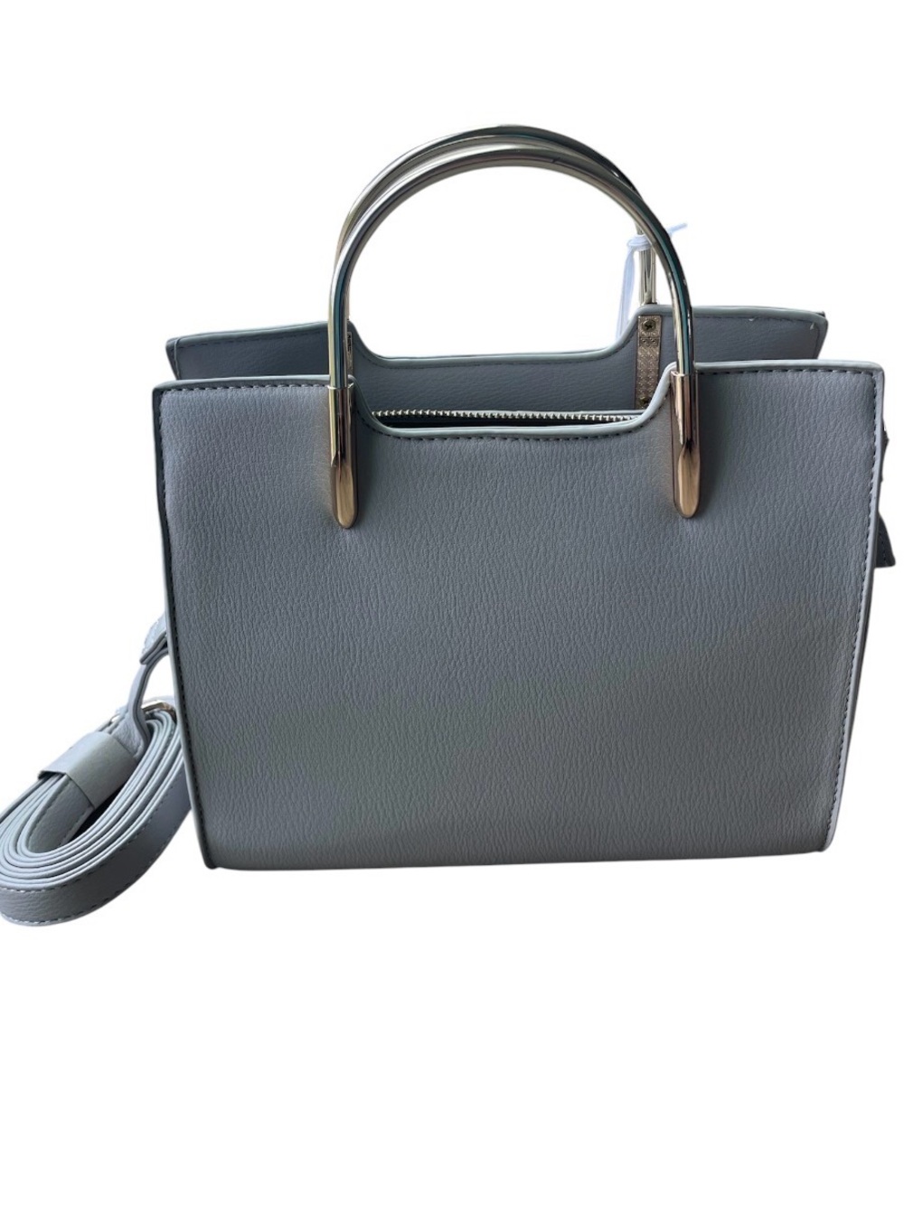 La Terre P22723 Small Satchel Metal Hardware, Adjustable Strap Crossbody NWT